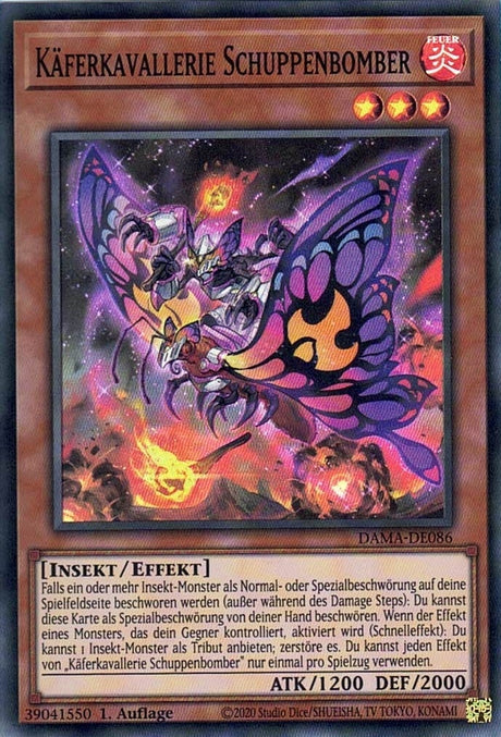 Käferkavallerie Schuppenbomber - Super Rare - Divine Cards