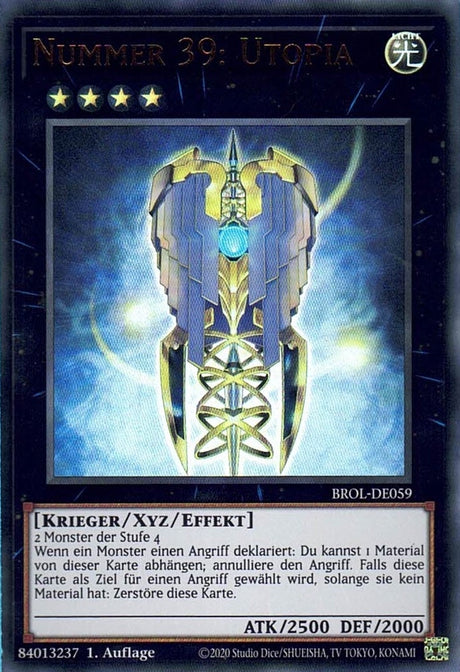 Nummer 39: Utopia - Ultra Rare - Divine Cards