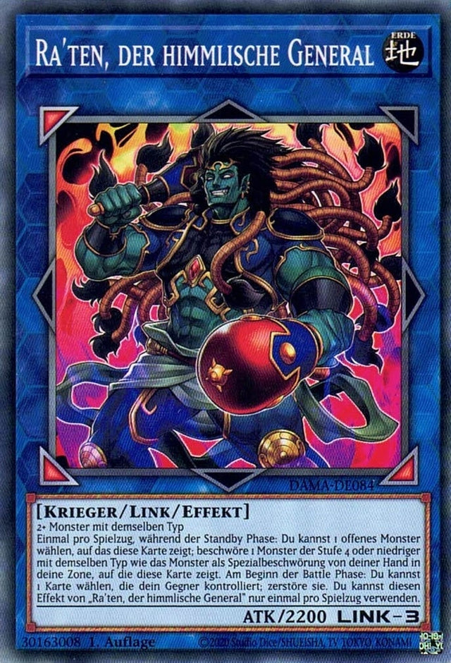 Ra`ten, der himmlische General - Common - Divine Cards
