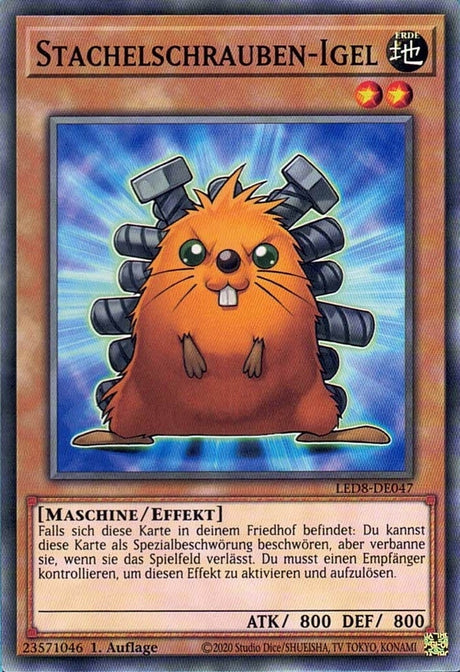 Stachelschrauben-Igel - Common - Divine Cards