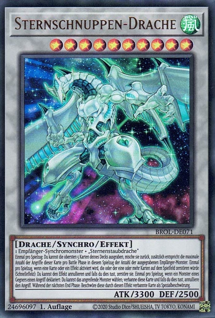 Sternschnuppen-Drache - Ultra Rare - Divine Cards